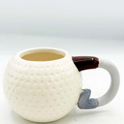 Mug en forme de balle de golf avec poignée club - Photo 2/7