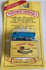 Matchbox Originals No. 11A E.R.F. Petrol Tanker New Unopened Bentcorners