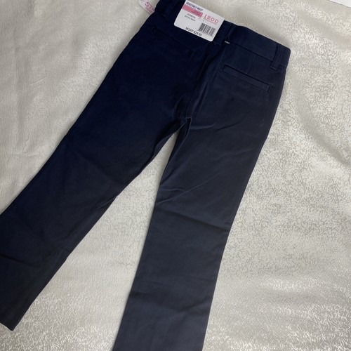 IZOD School Uniform Pants Girls Sz 5 Navy Blue Slim Stretch NWT - Picture 4 of 12