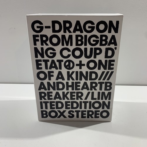 G-Dragon Bigbang Coup D'etat CD DVD Deluxe Box Photobook Towel - Picture 2 of 24