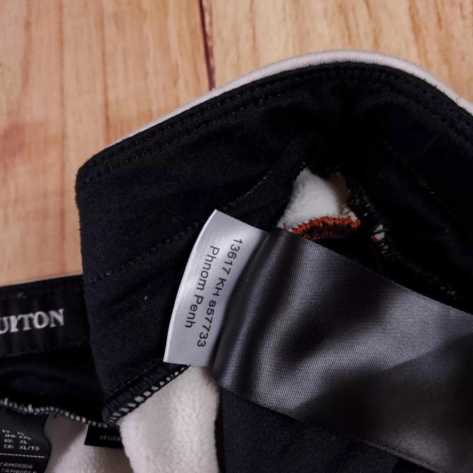 burton joggers pants