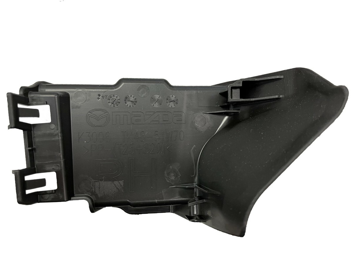 パーツ Oka Car Front Bumper Tow Hook Cover Hole Eye for Mazda CX-5 2017-2022