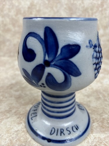 Vintage Stoneware Goblet Salt Glazed West German Dirsch Emsing Hotel - Picture 6 of 8