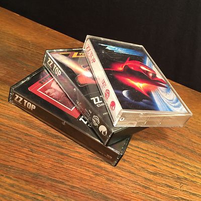 Vintage ZZ Top Cassette Lot (3) Deguello Eliminator Afterburner PRIORITY MAIL