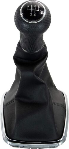 5-SPEED Shift Knob Shifter Gear Boot for 99-2005 VW Golf Bora Jetta GTi R32 MK4 - Picture 2 of 9