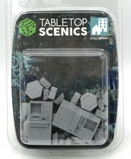TTCombat DCSRA010 Bank Accessories 2 [Security Set] (City Streets) Terrain 