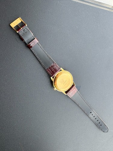 Eberhard Royal Matic Watch 2677 Automatic Solid Gold 18k Mens Swiss Made Vintage - Foto 10 di 15