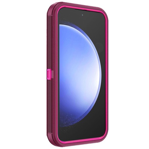 Funda protectora resistente a prueba de golpes para teléfono Samsung Galaxy S23 FE + vidrio templado - Imagen 66 de 79