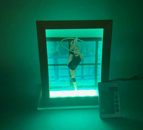 Your Picture Photo Frame Custom UV Printed LED Personalized Engraved With Remote - Picture 9 of 12