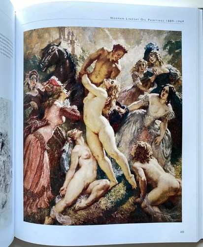 2006 *BRAND NEW* DELUXE NORMAN LINDSAY OIL PAINTINGS 1889-1969, SIGNED, COMPLETE - Picture 18 of 24