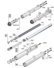 Custom Chrome Motorcycle Fork Tubes
