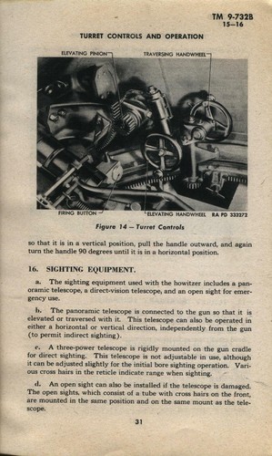 T018 TM 9-732B M8 Howitzer Motor Carriage, Easy 1 Productions - Picture 9 of 10
