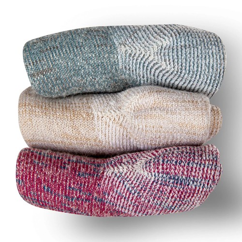 Omniwool Merino Wool Medium Hiker Socks - 3 pairs Men's/Women's - Picture 11 of 19