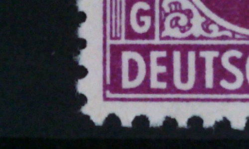 LA All.Bes., Bizone PF 30 Az XII im postfr. waagerechtem Paar MW: mind. 55.- - Picture 2 of 2