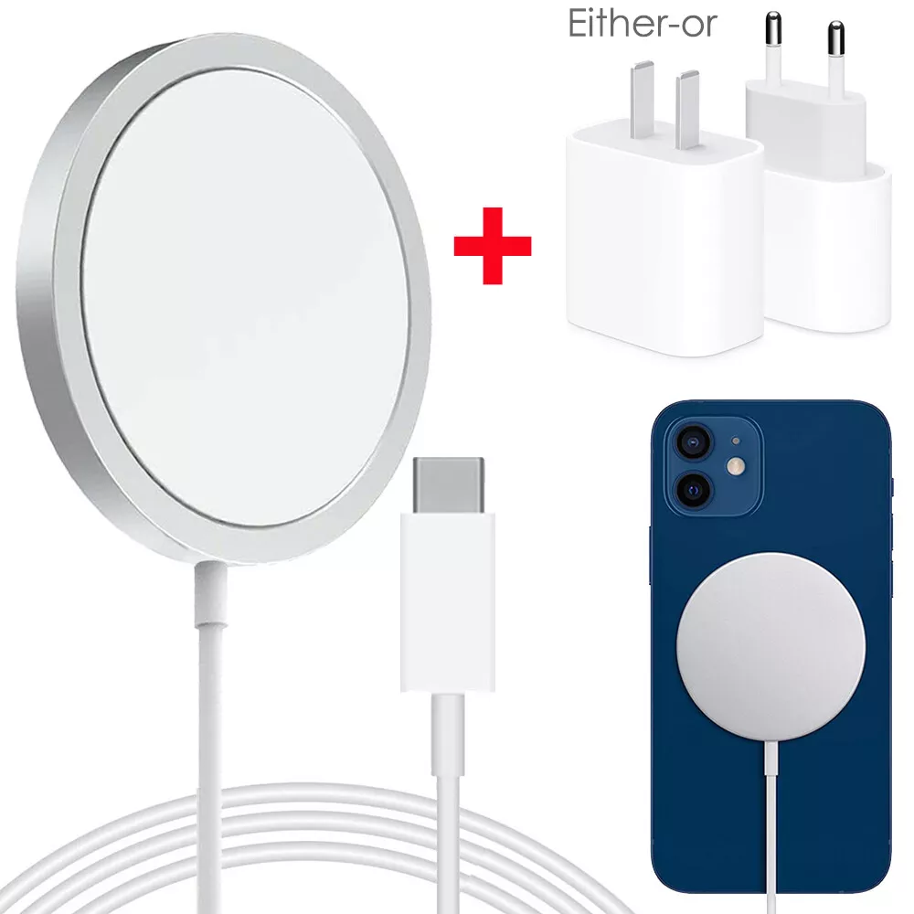 Chargeur sans fil 15 W compatible Qi et MagSafe – câble 1 m