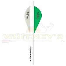 Bohning QuikFletch Arrow Wraps - Neon Green/White - 6pk - 101001NG