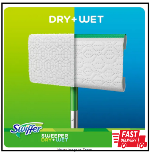 Swiffer Sweeper 2-in-1, Dry and Wet, Floor Cleaner Includes 1 Mop + 10 Refills - Picture 3 of 4
