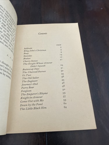 Now We Are Six By A. A. Milne 1978 Vintage Winnie The Pooh Poetry & More EUC - Imagen 11 de 15