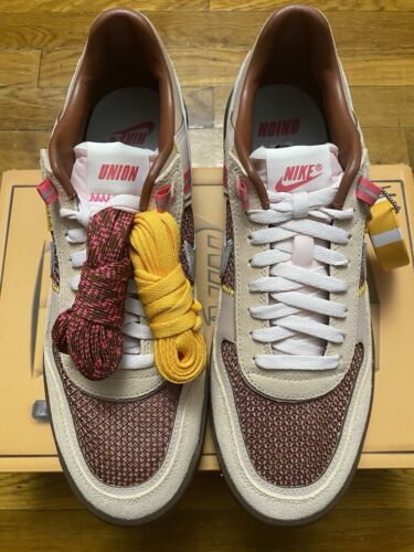 Größe 12, 13 - Nike Union LA x Field General Shimmer Herren Braun - ✅HEUTE VERSAND - Bild 4 von 6