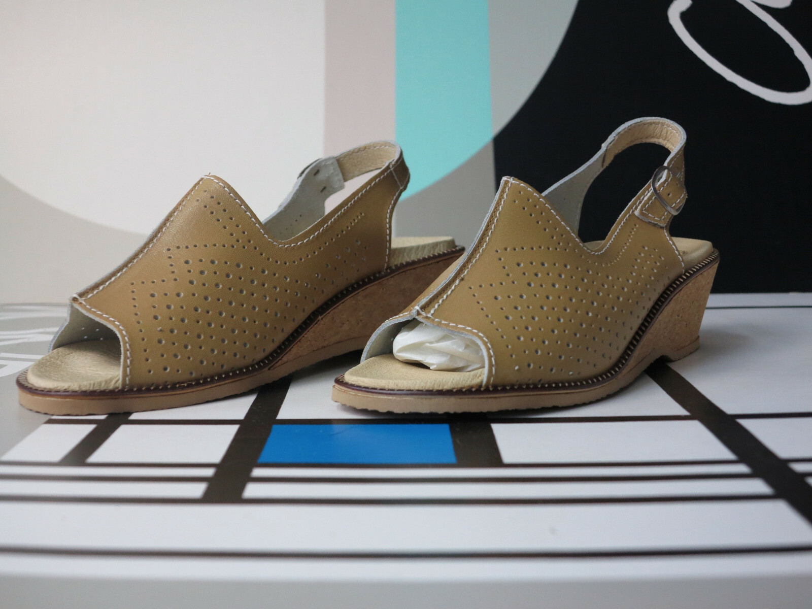 Wörishofer Womens 41 Sandals 70er True Vintage Bathing shoes 70s Womens Sandals NOS Wörishofer Womens 41 Sandals 70er True Vintage Bathing shoes 70s Womens Sandals NOS