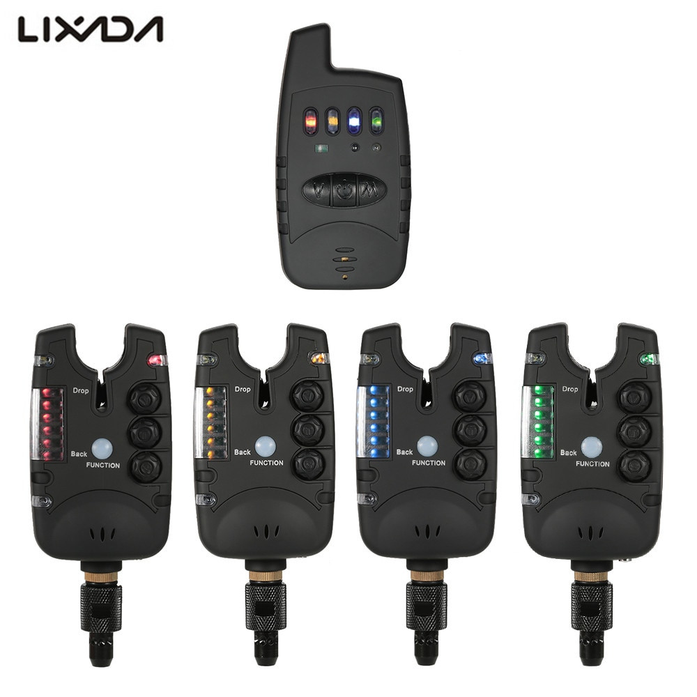 Fishing Bite Alarm Bell Bait Wireless Electronic Alarming Signals Receiver Tool Fishing Bite Alarm Bell Bait Wireless Electronic Alarming Signals Receiver Tool