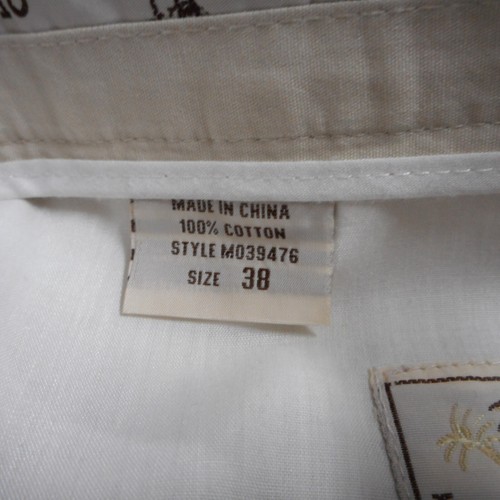 Pantalones Luau Para Hombre 38 X 33 Sand Chino Key Colony Ligeros Playa Isla Relajado - Imagen 15 de 16