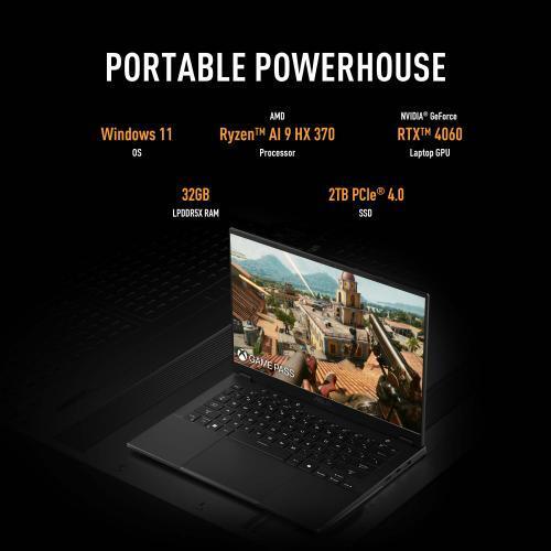 ASUS TUF A14 14" WQXGA 165Hz Laptop gamingowy R9-HX370 32GB RAM 2TB SSD RTX 4060 - Zdjęcie 11 z 12