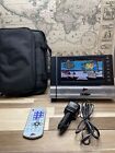 Tde Systems Portable Dvd player With Remote/Cable/Carrying Case-Tested