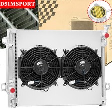 3 Row Aluminum Radiator Shroud Fan For 2005-2015 Toyota Tacoma 2.7l L4 4.0l V6