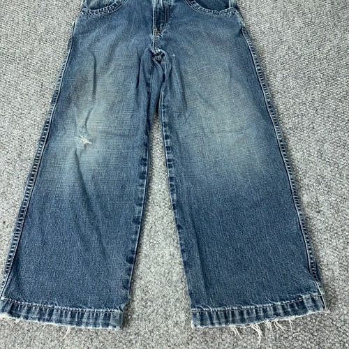 VTG JNCO Jeans Boys Size 10 (24x24) Faded Distressed Flame Dragon Skater 90s - Picture 6 of 21