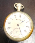 Antique american waltham watch co pocket oewsilver watch