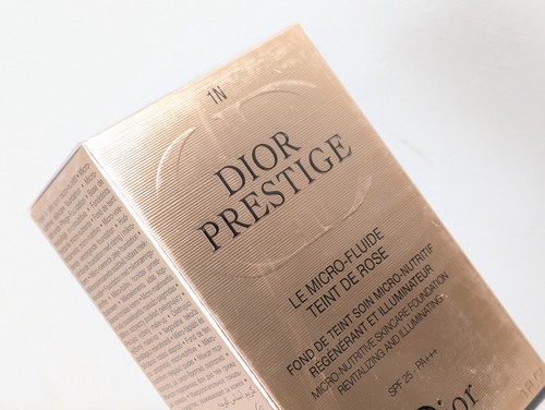 30 ml. Dior Prestige Le Micro Fluide Teint De Rose-1N SPF25/PA+++ /w brush New - Picture 17 of 24