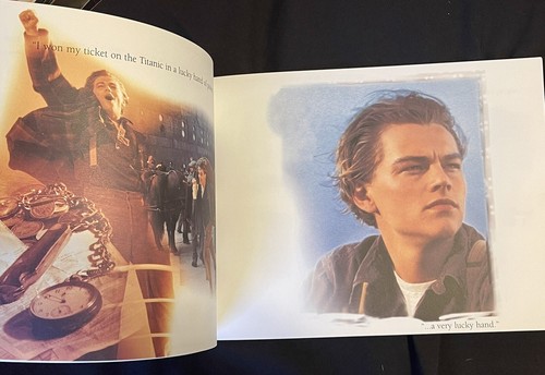 TITANIC 1997 Pre-Release DELUXE PRESS KIT BOOKLET Jim Cameron DiCaprio Winslet - Picture 8 of 13