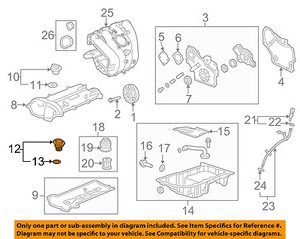 GM OEM Engine Parts-Filler Tube 12589431