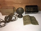Vintage DU-WA Double Diaphragm Microphone Electric Rare, Untested W/ Org. Box