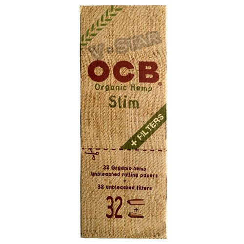 OCB ORGANIC HEMP ROLLING KING SIZE SLIM PAPERS + FILTERS 5/10/20/25/32 BOOKLETS - Picture 12 of 13