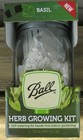 Ball Basil Herb Growing Kit Self-Watering Indoor Gardening