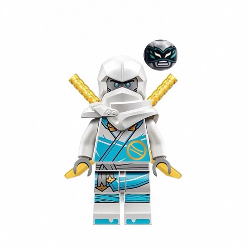 8pcs Ninja Dual-Sided Minifigure Lloyd Kai Zane Jay Ninjago Bulding Block Set - Picture 10 of 11