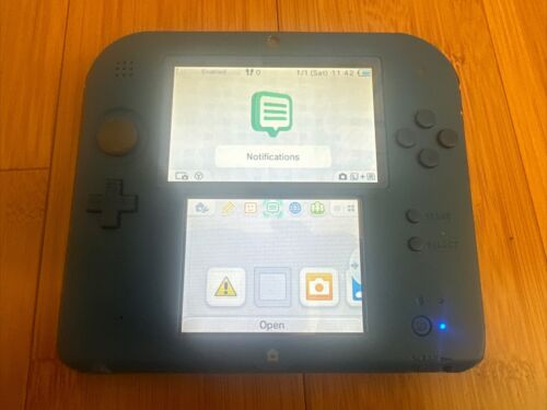 Nintendo 2DS Video Game Console - Blue Tested/Authentic - Picture 1 of 16