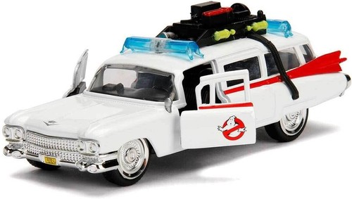 JADA TOYS 2022 THE ORIGINAL GHOSTBUSTERS ECTO-1 ECTOMOBILE CADILLAC 1:32 TOY CAR - Picture 5 of 15