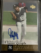 2004 Upper Deck UD Yankees Classics Scripts Certified Autograph #58 Rudy May