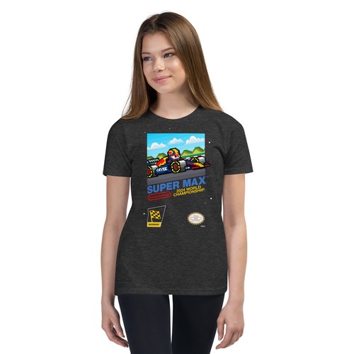 Camiseta Super Max Verstappen Pérez Red Bull 2024 Fórmula 1 F1 8 bits niño joven - Imagen 10 de 16