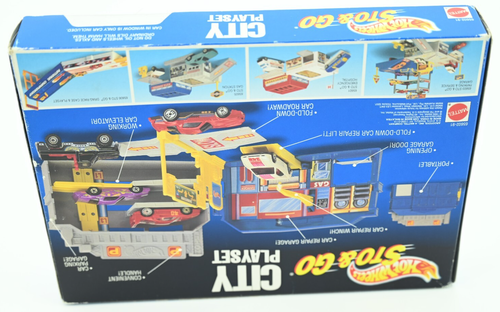 HOT WHEELS Mattel STO & GO City Playset #65602 New in Box - Picture 2 of 3