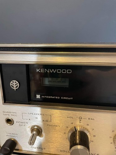 Vintage Kenwood KR-100 Solid State Stereo AM/FM Receiver 1969 For Parts Only - Picture 4 of 8