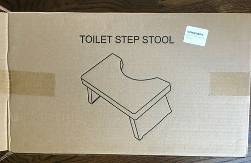 Squatty-Potty Bathroom Squat Non-slip Toilet Step Stool GREEN - Picture 7 of 7