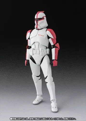 S.H. Figuarts Star Wars AOTC Soldado Clon Capitán Fase 1 Exclusivo JC
