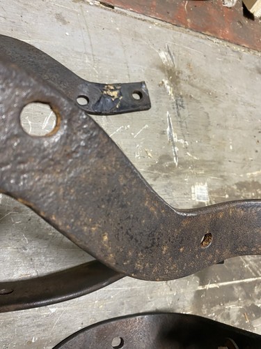 Ford F100 Stepside Rear Bumper Brackets Ford Pickup Truck F100 53-72 OEM - Picture 8 of 19