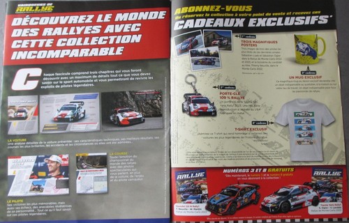 VAINQUEURS DE RALLYE Altaya 1/43  N°43  CITROËN C3 RALLY2 YPRES 2022+ FASCICULE - Bild 7 von 10