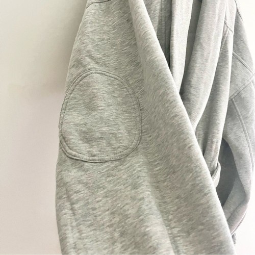 Daily Practice by Anthropologie Double Jump Wickeljacke XL Sweatshirt Morgenmantel grau - Bild 6 von 14