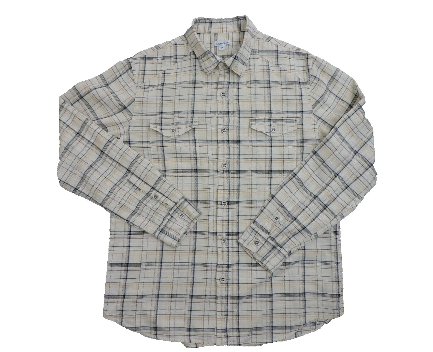 Botón Informal Algodón Steven Alan-Down Shirts for Men